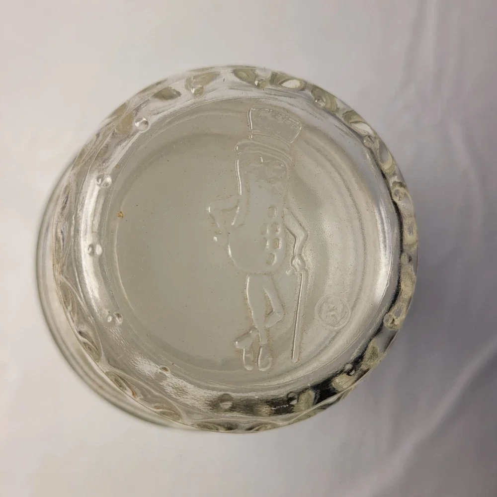 Planters Peanuts Glass Decanter Vintage 1984 Mr Peanut Limited Edition Jar